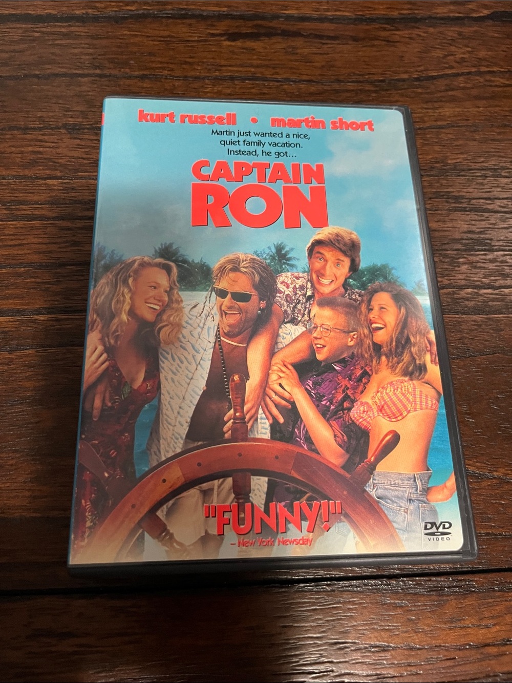 Captain Ron DVD Comedy Movie Martin Short Kurt Russell Retro Nautical